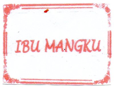 Trademark IBU MANGKU