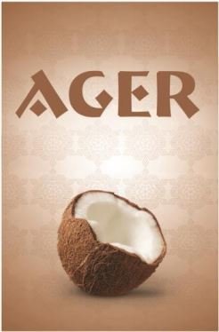 Trademark AGER + half coconut fruit