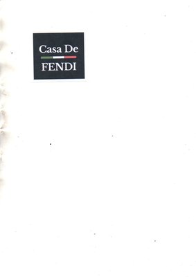 Trademark CASA DE FENDI dan Lukisan