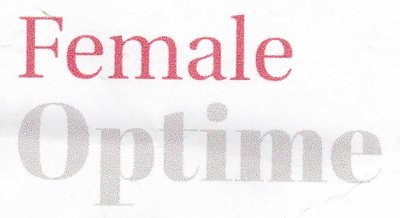 Trademark FEMALE OPTIME