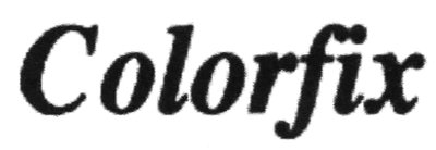 Trademark COLORFIX