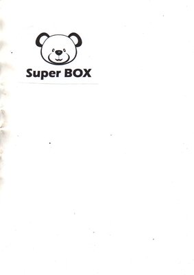 Trademark SUPER BOX dan Lukisan Kepala Beruang