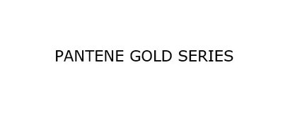 Trademark PANTENE GOLD SERIES