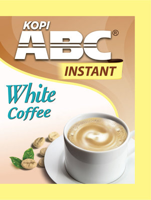 Trademark ABC Instant White Coffee & Kemasan