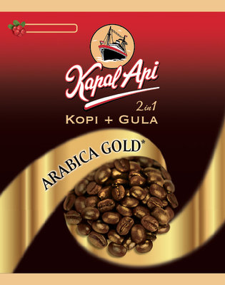 Trademark KAPAL API ARABICA GOLD & Kemasan