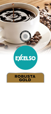 Trademark EXCELSO Robusta Gold & Kemasan