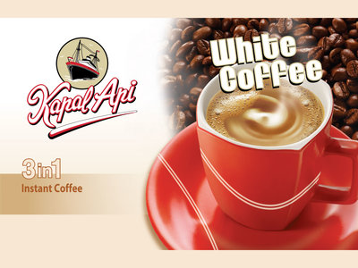 Trademark KAPAL API White Coffee & Kemasan