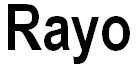 Trademark RAYO