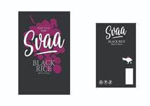 Trademark SVAA BLACKRICE & Label