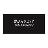 Trademark SVAA RUBY TASTY & REFRESHING Logo