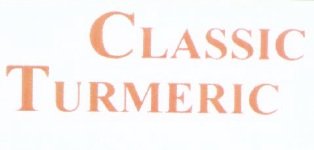 Trademark CLASSIC TURMERIC + LOGO