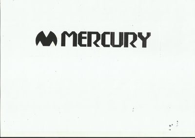 Trademark M MERCURY