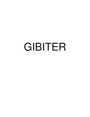 Trademark GIBITER