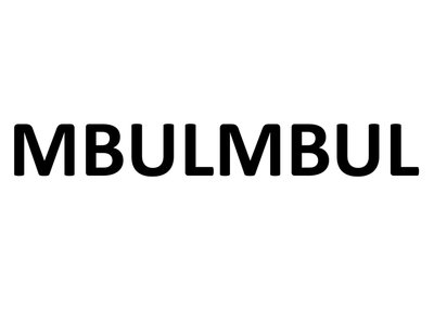 Trademark MBULMBUL