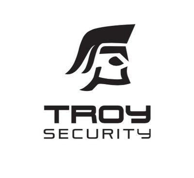 Trademark TROY SECURITY + Logo