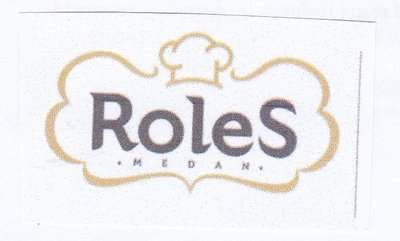 Trademark ROLES MEDAN DAN LOGO