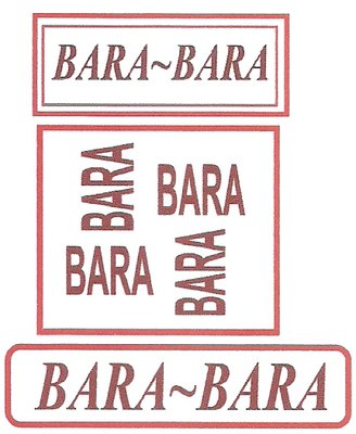 Trademark BARA BARA