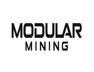 Trademark MODULAR MINING (Stylized)