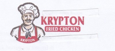 Trademark KRYPTON FRIED CHICKEN DAN LOGO