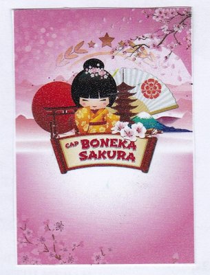 Trademark CAP BONEKA SAKURA DAN LUKISAN