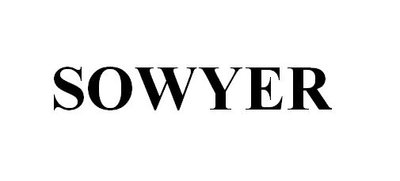 Trademark SOWYER