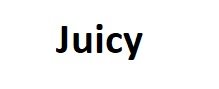 Trademark Juicy