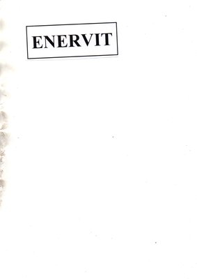 Trademark ENERVIT