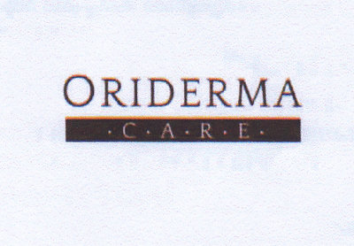 Trademark ORIDERMA CARE