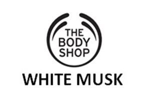 Trademark THE BODY SHOP WHITE MUSK Logo