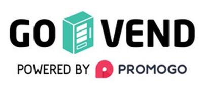 Trademark GO-VEND POWERED BY PROMOGO + logo