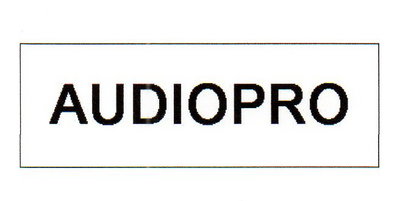 Trademark AUDIOPRO