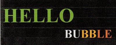 Trademark HELLO BUBBLE