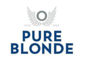 Trademark PURE BLONDE and wings/ring logo