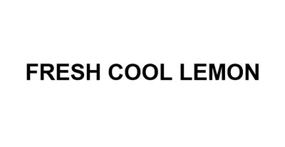 Trademark FRESH COOL LEMON