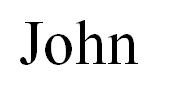 Trademark John