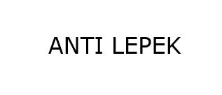 Trademark ANTI LEPEK