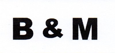 Trademark B & M