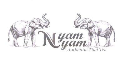 Trademark NYAM NYAM AUTHENTIC THAI TEA DAN LOGO