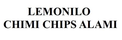 Trademark LEMONILO CHIMI CHIPS ALAMI