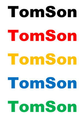 Trademark TOMSON