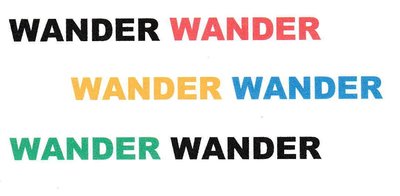 Trademark WANDER