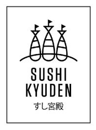 Trademark SUSHI KYUDEN + Logo + Huruf kanji dibaca Sushi Kyuden