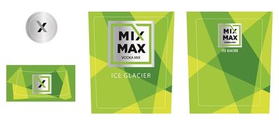 Trademark MixMax Ice Glacier & Label