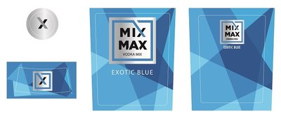 Trademark MixMax Exotic Blue & Label