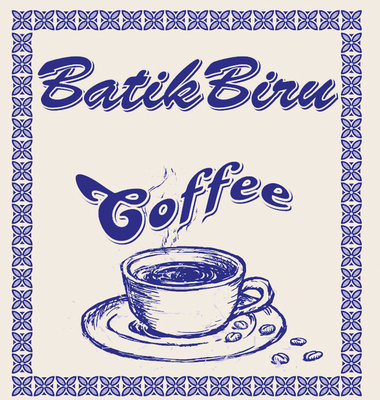 Trademark BATIKBIRU COFFEE+LOGO