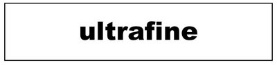 Trademark ULTRAFINE