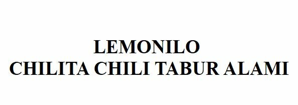 Trademark LEMONILO CHILITA CHILI TABUR ALAMI