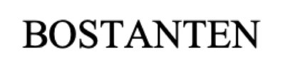 Trademark BOSTANTEN