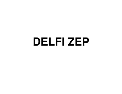 Trademark DELFI ZEP