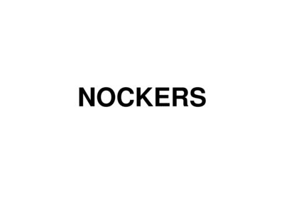 Trademark NOCKERS